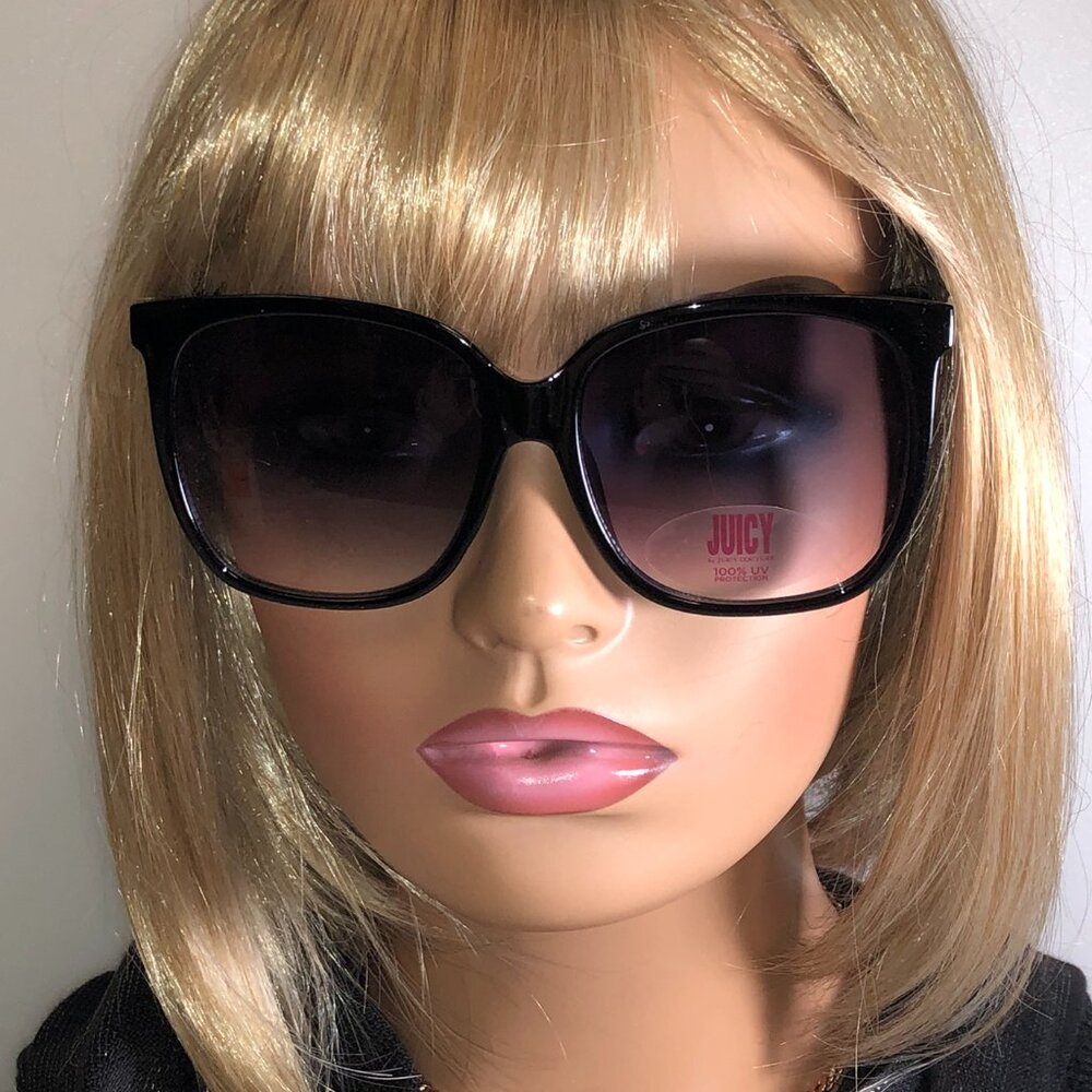Juicy Couture Black & Tortoiseshell Oversized Sunglasses